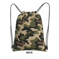thumbnail image 2 of America Army Camouflage Drawstring Backpack Bag Water Resistant Yoga Shopping Cinch Bag Sackpack For Men Women, 2 of 7