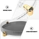thumbnail image 3 of unbranded Organizador Giratorio Transparente Para Maquillaje Y Especias Con Base Antideslizante 360 Grados, 3 of 7