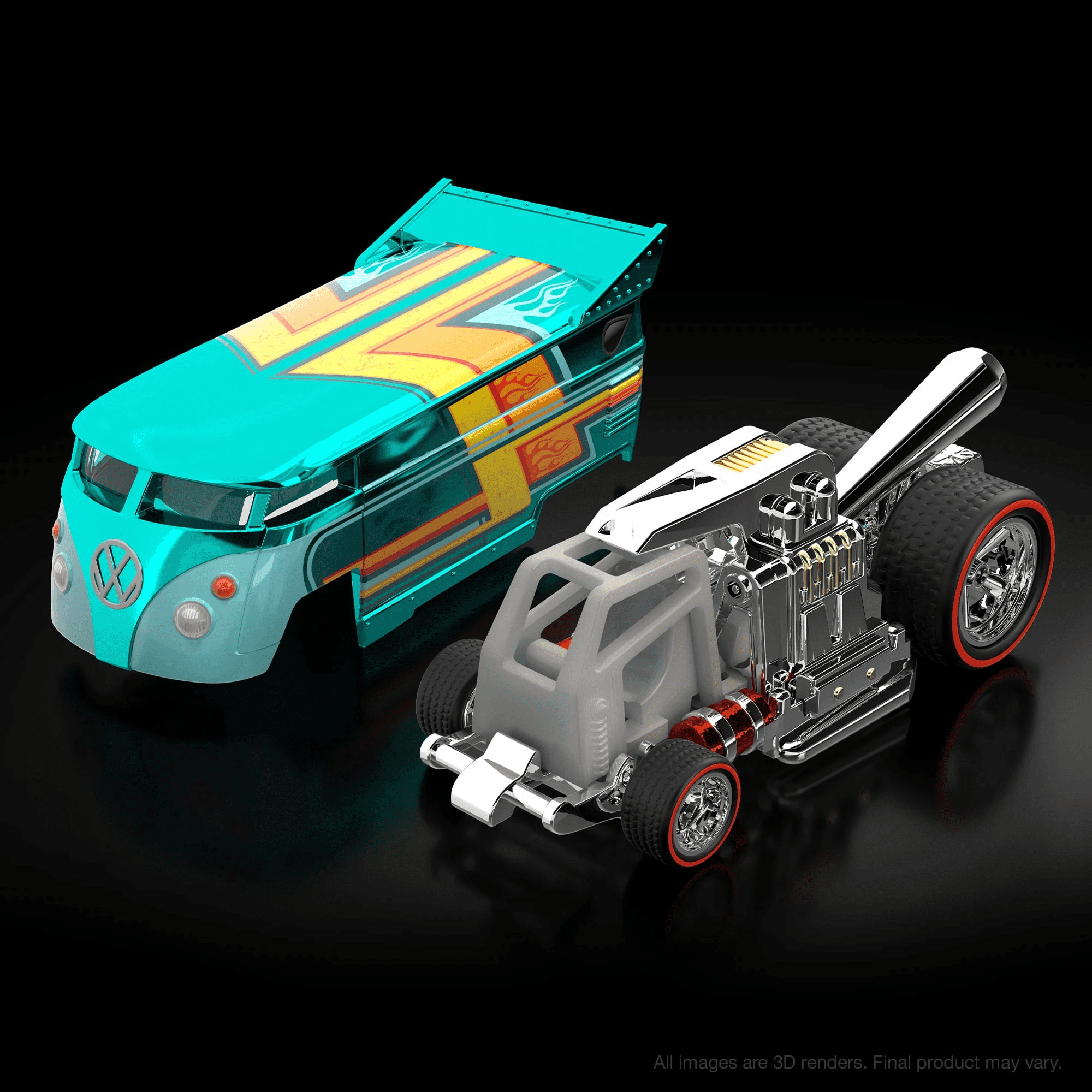 Hot Wheels Volkswagen Drag Bus　2024 RLC Hot Wheels Volkswagen Drag Bus Collectors RLC sELECTIONs Car