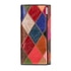 thumbnail image 2 of Sonducket Cartera de mujer PU cuero empalmado monedero colorido soporte para teléfono móvil multifunción bolsillo cierre a presión bolso con Carteras Mate/Rombo, 2 of 6