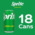 thumbnail image 6 of Sprite Lemon-Lime Caffeine Free Soda Pop Cans, 12 fl oz, 18 Pack, 6 of 16