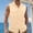 Khaki, variant on YLSDY Men's Linen Blend Sleeveless Button-Down Shirt, Casual Summer Vest with Dual Chest Pockets Khaki S