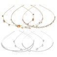 thumbnail image 1 of Here's a polished and professional product description for your **6pcs Elegant Rhinestone Pearl Headband**:\n\n \n\n**6pcs Elegant Rhinestone Pearl, 1 of 3