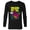 Black, variant on Marvel Deadpool Please Call me the Merc with the Mouth - Long Sleeve T-Shirt for Men - Customized-White