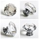 thumbnail image 2 of EeaseMX 8 pomos de cristal de diamante de 40 mm para puerta de armario de cocina, armario, cajón (transparentes), 2 of 3