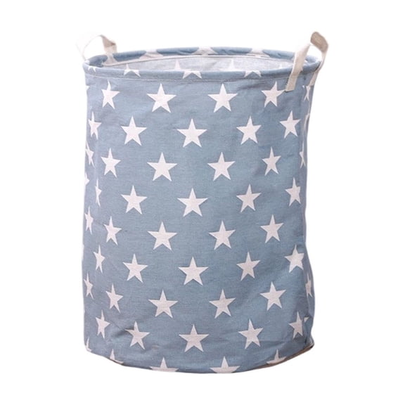 Extra Large Laundry Hamper Basket Collapsible Storage Bin with Handles - Heavy Duty Linen Cotton Clothes Toy Blanket Organizer for Home Laundry Bedroom