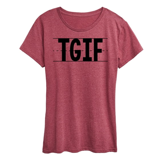 Instant Message - Teacher TGIF Short Sleeve Graphic T-Shirt