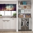thumbnail image 5 of LALILO Kitchen Curtains and Valances Set of 3 36" Fantasy Window Treatment Tiers for Window Decor, 5 of 5