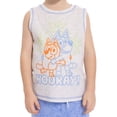 thumbnail image 3 of Bluey Toddler Boys Graphic Tank Top and Matching Allover Print Shorts Set, 2-Piece, Sizes 12M-5T, 3 of 9