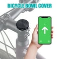thumbnail image 2 of Bicycle Headset Cover for AirTag Locator Holder Universal MTB Road Mountain Bicycle Front Fork Stem Bowl Set Cover Anti-lost Tracking Device Protector, 2 of 8