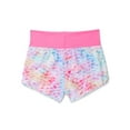 thumbnail image 2 of Wonder Nation Girls Mermaid Swim Boardshorts, Sizes 4-18 & Plus, 2 of 3