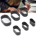 thumbnail image 1 of Leather Craft Dies, Leather Crafts Punching Dies Accurate Cuts Elliptical Shape  for Handcraft, 1 of 7