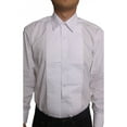 thumbnail image 2 of Gravity Threads Mens 1/4 inches Pleat Tuxedo Dress Dress Shirt, 36/37 S, 2 of 4