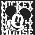 thumbnail image 3 of Disney - Mickey Mouse - Repeated Mickey - Men's Crew Neck Fleece Pullover, 3 of 5