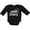 AB-Black, variant on Inktastic I Hooked Mommy's Heart with Fishing Rod Boys or Girls Long Sleeve Baby Bodysuit