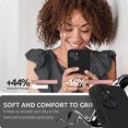 thumbnail image 5 of Silicone Case Compatible with iPhone 13 Mini Case 5.4 inch (2021), with Camera Protection Liquid Silicone Soft Gel Rubber Phone Case Cover with Microfiber Lining （blcak), 5 of 5