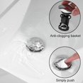 thumbnail image 6 of Chrome Bathroom Sink Faucet Single Handle Tall Waterfall Vessel Mixer Taps Drain For Daily Life, 6 of 12