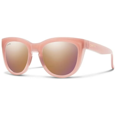 Smith SIDNEY-0F45/E7 Women's Sidney Beige and Brown Sunglasses