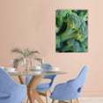 thumbnail image 2 of Creowell Broccoli Art Modern Canvas Prints Wall Decor 12x16 16x20 12x16in, 2 of 5