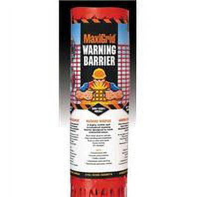 MAXIGRID WARNING BARRIER ORANGE 4 X 100 FOOT