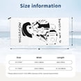 thumbnail image 2 of La migración no es un crimen Toalla de playa Toallas de baño de microfibra Manta de playa suave para desfiles Natación Yoga Mujeres Hombres, 2 of 4