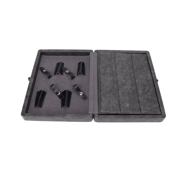 Estuche de Transporte de Peluquero Estuche de Tijeras de Corte de Pelo de Cuero PU Estuche de Almacenamiento de Tijeras de Salón Profesional Estuche para Peluquero Estilista ANGGREK Otros