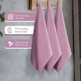thumbnail image 7 of HEIRLOOM COMFORT Burgundy Wine Kitchen Towels (3 Pack), 100% Cotton, Diamond Weave Design, Super Absorbent & Durable Dish Cloths, Quick Dry Towel Set for Drying Dishes, Everyday Kitchen Cleaning, 7 of 7
