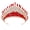Red, variant on Giaone Sparkling Rhinestones Wedding Crown Crystals Tiara Hair Accessory for Women