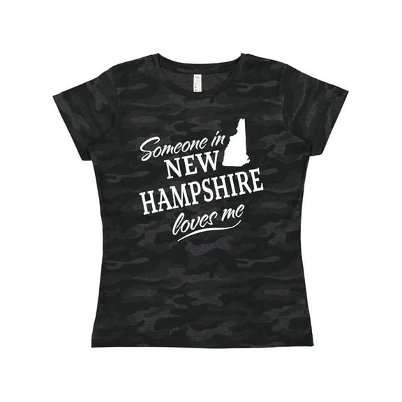 Inktastic Someone in New Hampshire Loves Me Women's T-Shirt