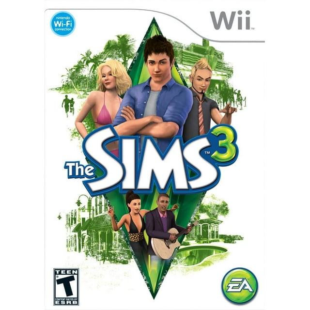 SIMS 3.-WII Electronic Arts wii/wiiu