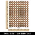 thumbnail image 2 of Triquetra Symbol Solid 200+ Round Stickers - Brown - Matte Finish - 0.50" Size, 2 of 3