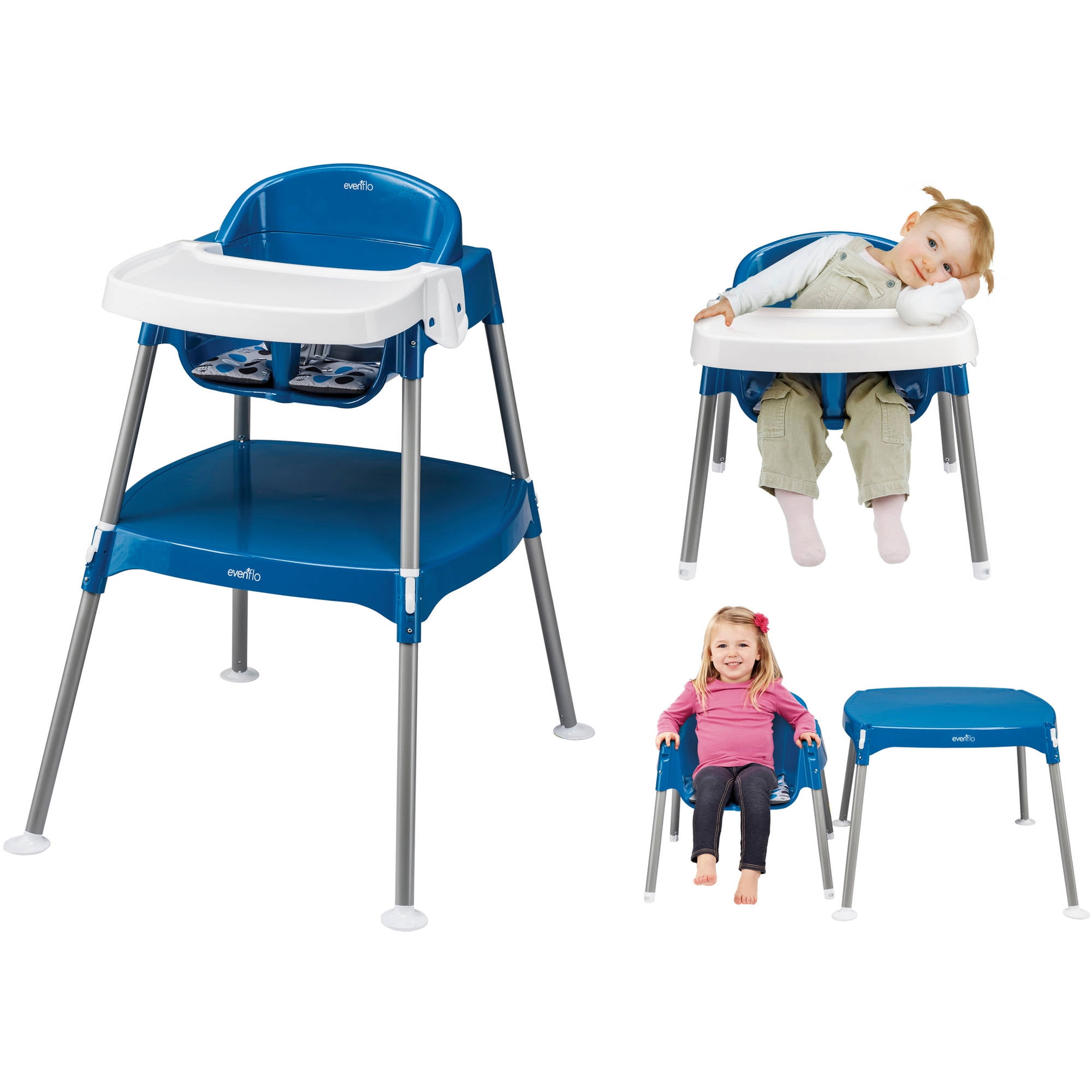evenflo convertible high chair dottie rose
