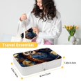 thumbnail image 5 of Owt PU Leather Bracelet Holder Jewelry Organizer Box with Removable Compartment - Portable Organize Storage Case, 5 of 6