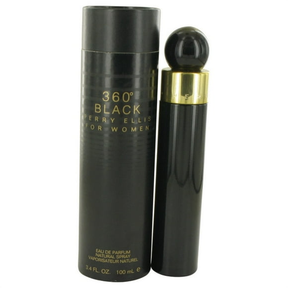 Perry Ellis 360 Black Perfume by Perry Ellis, 3.4 oz Eau De Parfum Spray