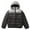 Black, variant on REDARER Boys Color Block Puffer Jacket, Lightweight Hooded Down Coat for Kids, Warm Insulated Winter Outerwear,Size:15-16 Years