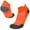 Orange1, variant on Besolor Mens Ankle Running Hiking Socks Compression Breathable No Show Socks for outdoor Cycling