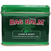 Bag Balm Skin Moisturizer Vermont's Original with Lanolin for dry Skin 8 oz (2 Pack)