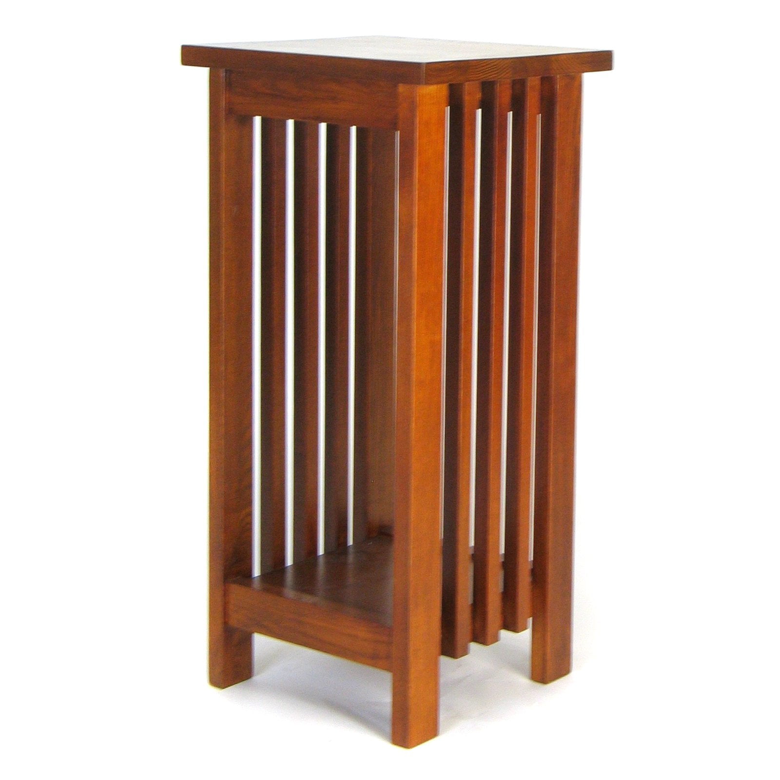 Walnut Mission Plant Stand by Wayborn Home Furnishing Inc