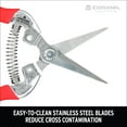 thumbnail image 3 of Corona Long Straight Snips - Stainless Steel, 1 Inch Nippers, 3 of 5