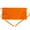 E-1 Pack Orange, variant on Waist Apron with 3 Pockets - Black Waitress Waiter Server Short Aprons