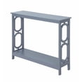 thumbnail image 1 of Convenience Concepts Omega Table Console, Fini Bois Gris, 1 of 5