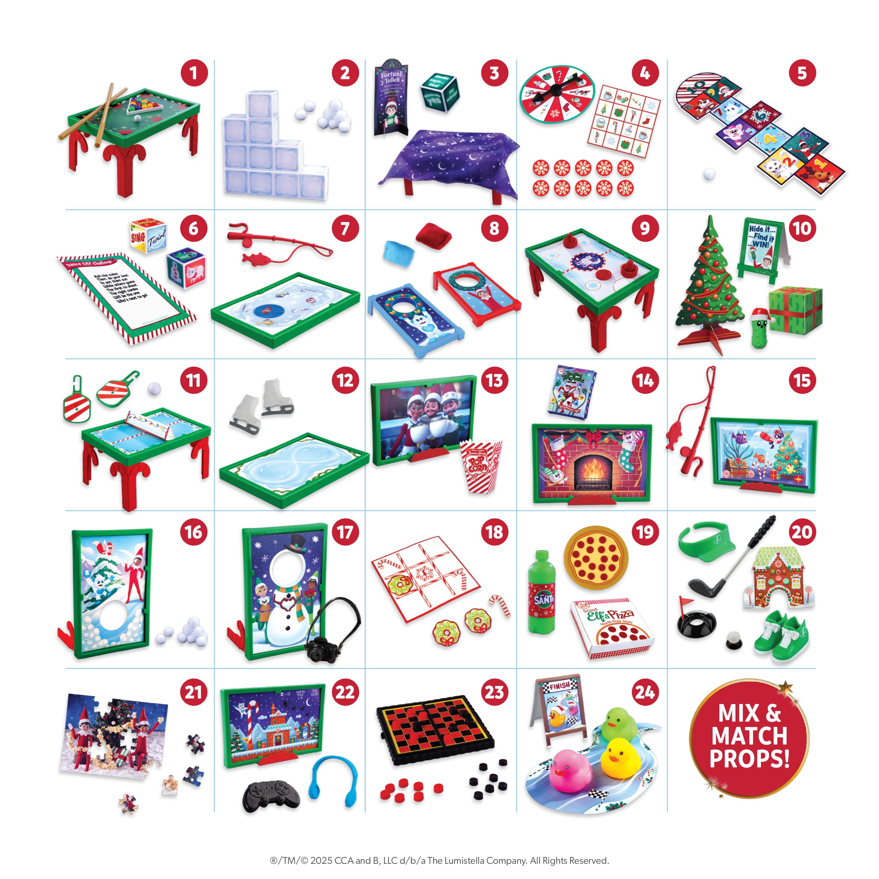 The Official Elf Ideas Fun & Games Kit