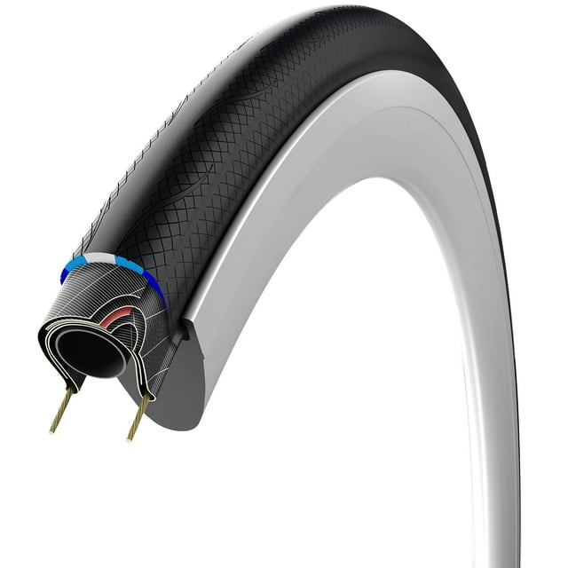 Vittoria Rubino Pro Control Iv Graphene 2.0 - Neumático De Bicicleta De Carretera De Alto Rendimiento Para Las Peores Condiciones De La Carretera - Neumáticos De Bicicleta Plegables (700X23C)