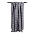 thumbnail image 3 of DII 60x50" Modern Cotton Houndstooth Throw in French Blue/White, 3 of 4