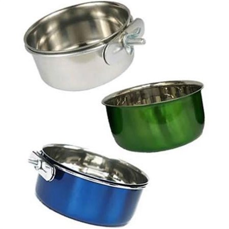 UPC: 0644472015058 | A&E Cage 644097 20 oz Stainless Steel Coop Cup with Ring & Bolt