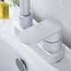thumbnail image 3 of Llave Mezcladora De Lavabo Monomando Blanco Grifo Baño Lujo Aquaway Amazona, 3 of 3