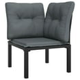 thumbnail image 4 of vidaXL Garden Lounge Set Black and Grey, 4 of 6