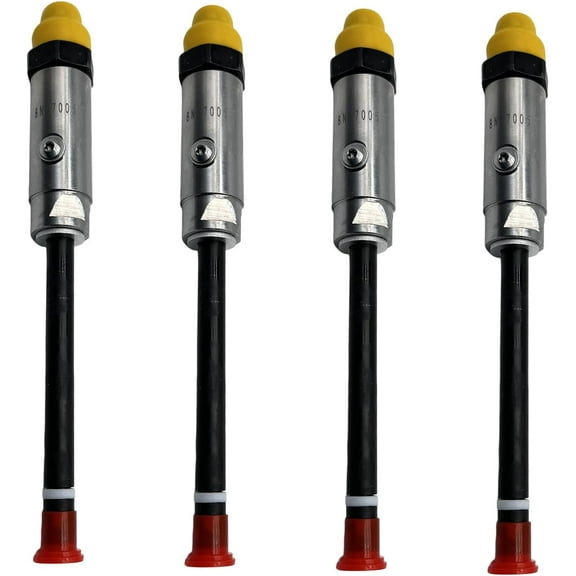 8N7005 4PCS Fuel injector Fits for CAT 3304 3304B 3306 3306B Engine 235 235C 330 330L 350 350L E240 Excavator D4E D4H D5H D5E D6E D6G D6H D7G D7H Track-Type Tractor