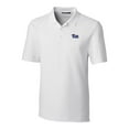 thumbnail image 2 of Men's Cutter & Buck White Pitt Panthers Big & Tall Forge Stretch Polo, 2 of 3