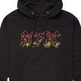 thumbnail image 3 of ACDC - Poster Texture - Men's Pullover Hooded Fleece Sweatshirt, 3 of 5